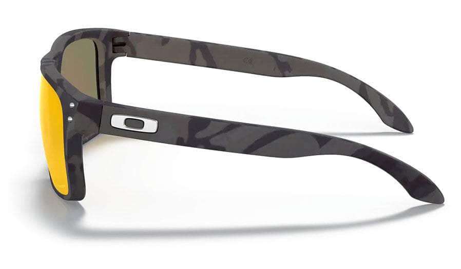 Oakley Holbrook Sunglasses Black Camo With Prizm Ruby S2AS