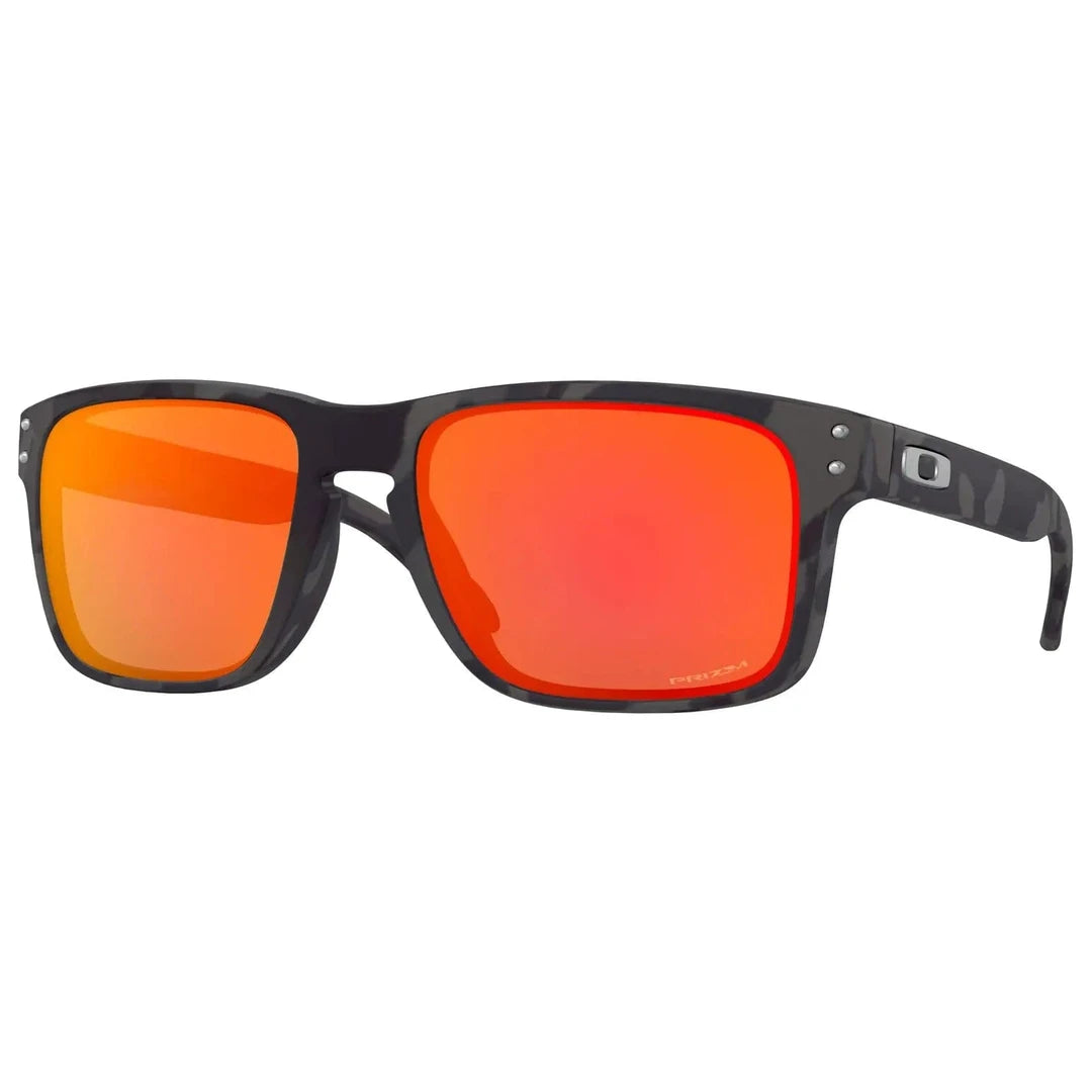 Oakley Holbrook Sunglasses (Black Camo with Prizm Ruby) S2AS