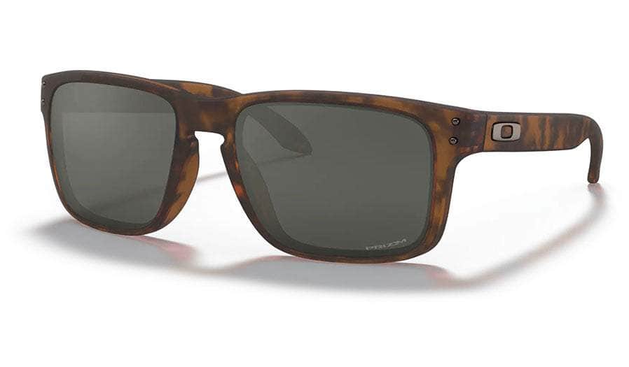 Oakley Holbrook Sunglasses Matt Brown Tortoise With Prizm Black S2AS