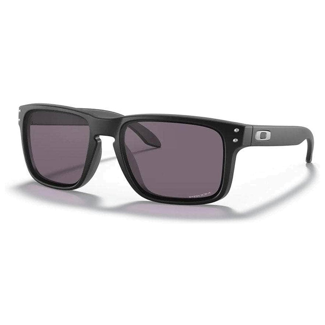 Oakley Holbrook Sunglasses Matte Black Prizm GREY S2AS