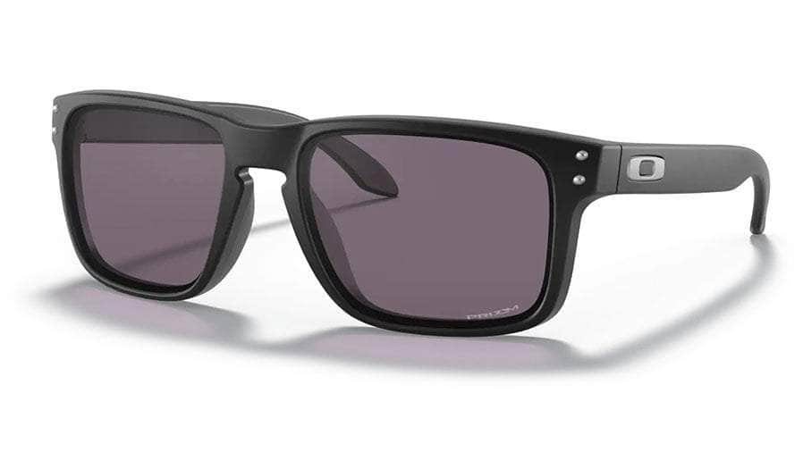 Oakley Holbrook Sunglasses Matte Black Prizm GREY S2AS