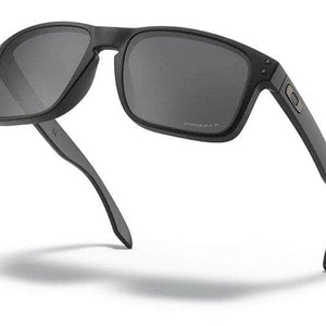Oakley Holbrook Sunglasses Matte Black With Prizm Black Polarized S2AS