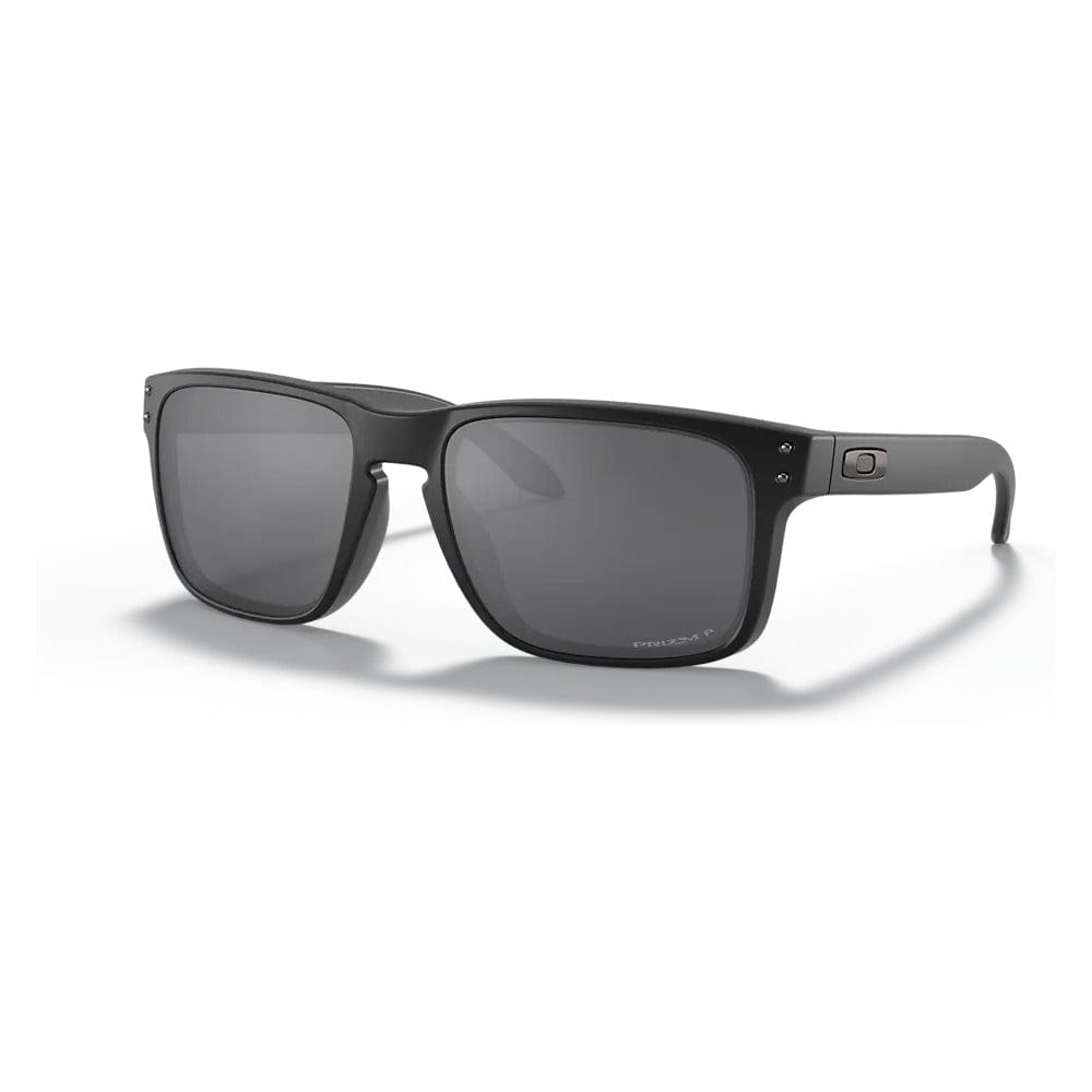 Oakley Holbrook Sunglasses Matte Black With Prizm Black Polarized S2AS