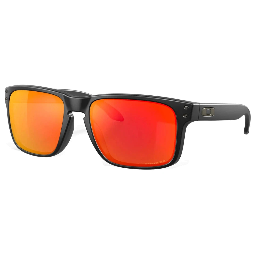 Oakley Holbrook Sunglasses (Matte Black with Prizm Ruby) S2AS