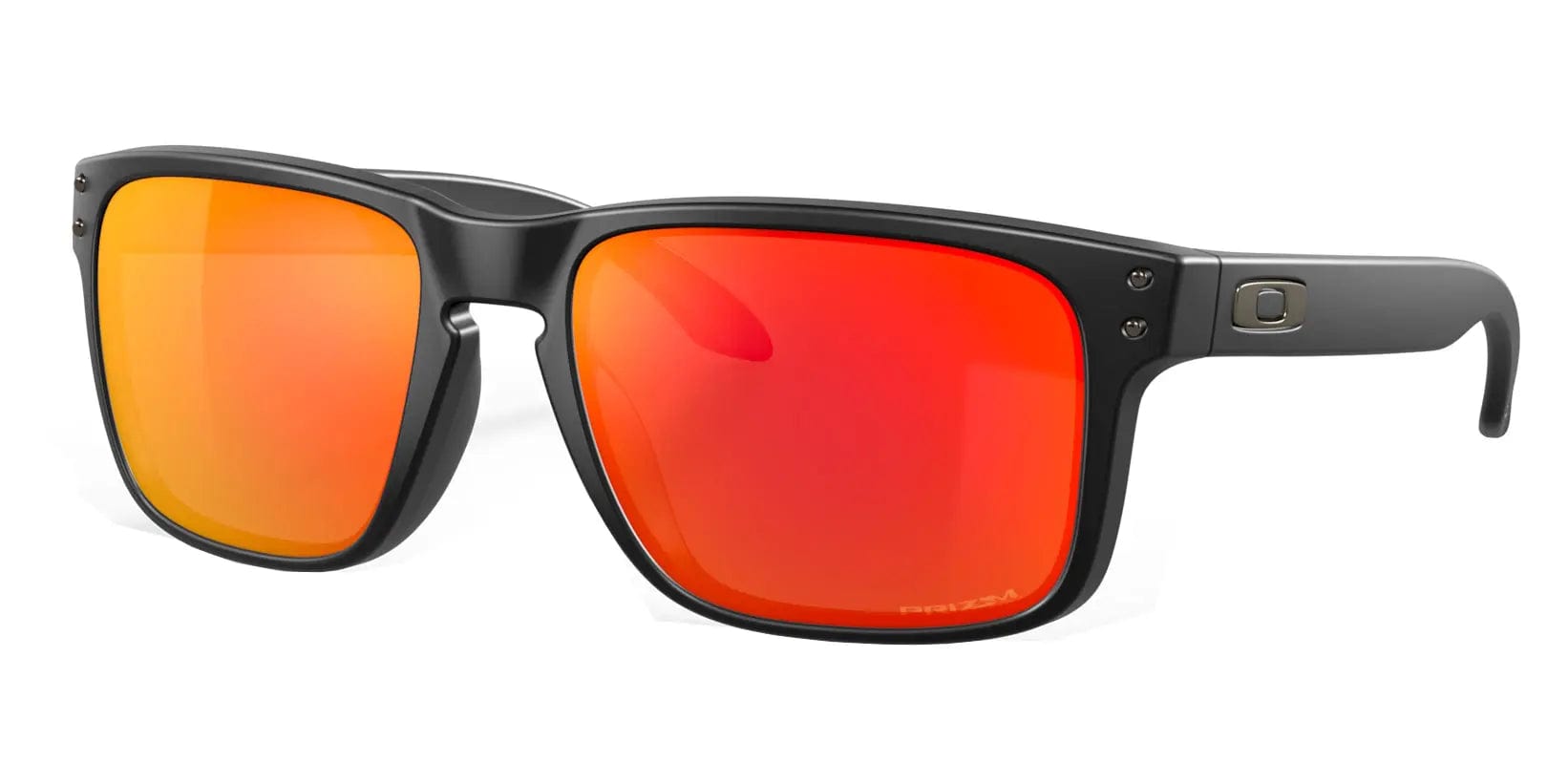 Oakley Holbrook Sunglasses (Matte Black with Prizm Ruby) S2AS