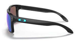 Oakley Holbrook Sunglasses Polished Black With Prizm Sapphire S2AS
