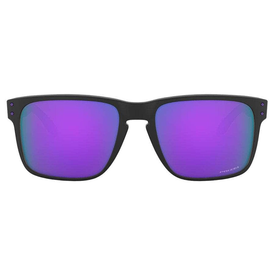 Oakley Holbrook XL Sunglasses (Matte Black with Prizm Violet) S2AS