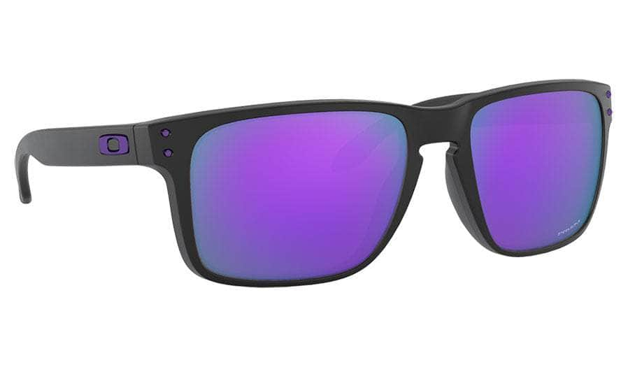 Oakley Holbrook XL Sunglasses (Matte Black with Prizm Violet) S2AS