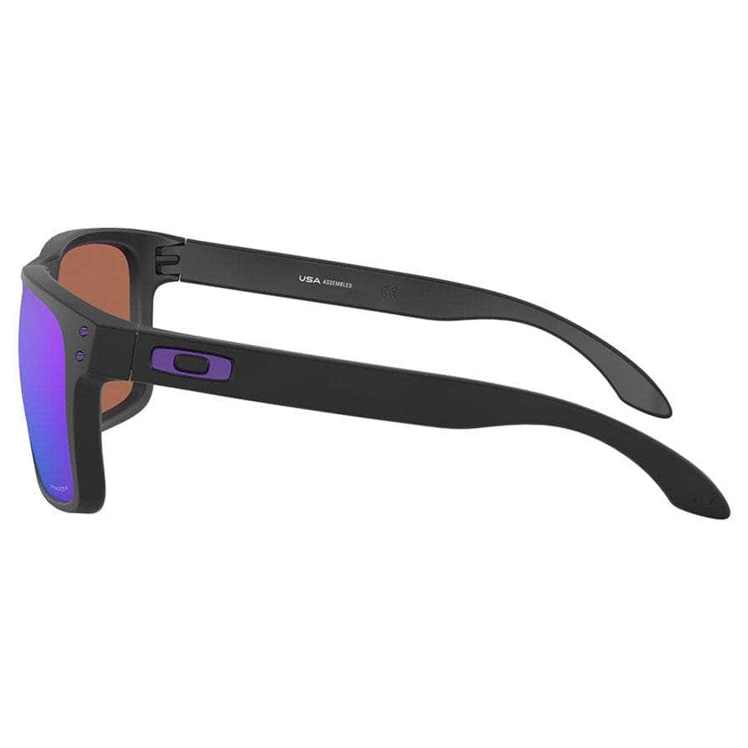 Oakley Holbrook XL Sunglasses (Matte Black with Prizm Violet) S2AS