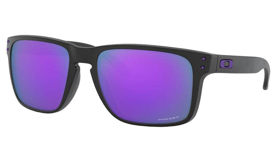 Oakley Holbrook XL Sunglasses (Matte Black with Prizm Violet) S2AS