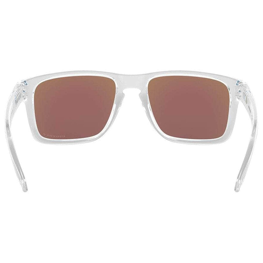 Oakley Holbrook XL Sunglasses (Polished Clear with Prizm Sapphire Polarised) S2AS