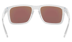 Oakley Holbrook XL Sunglasses (Polished Clear with Prizm Sapphire Polarised) S2AS