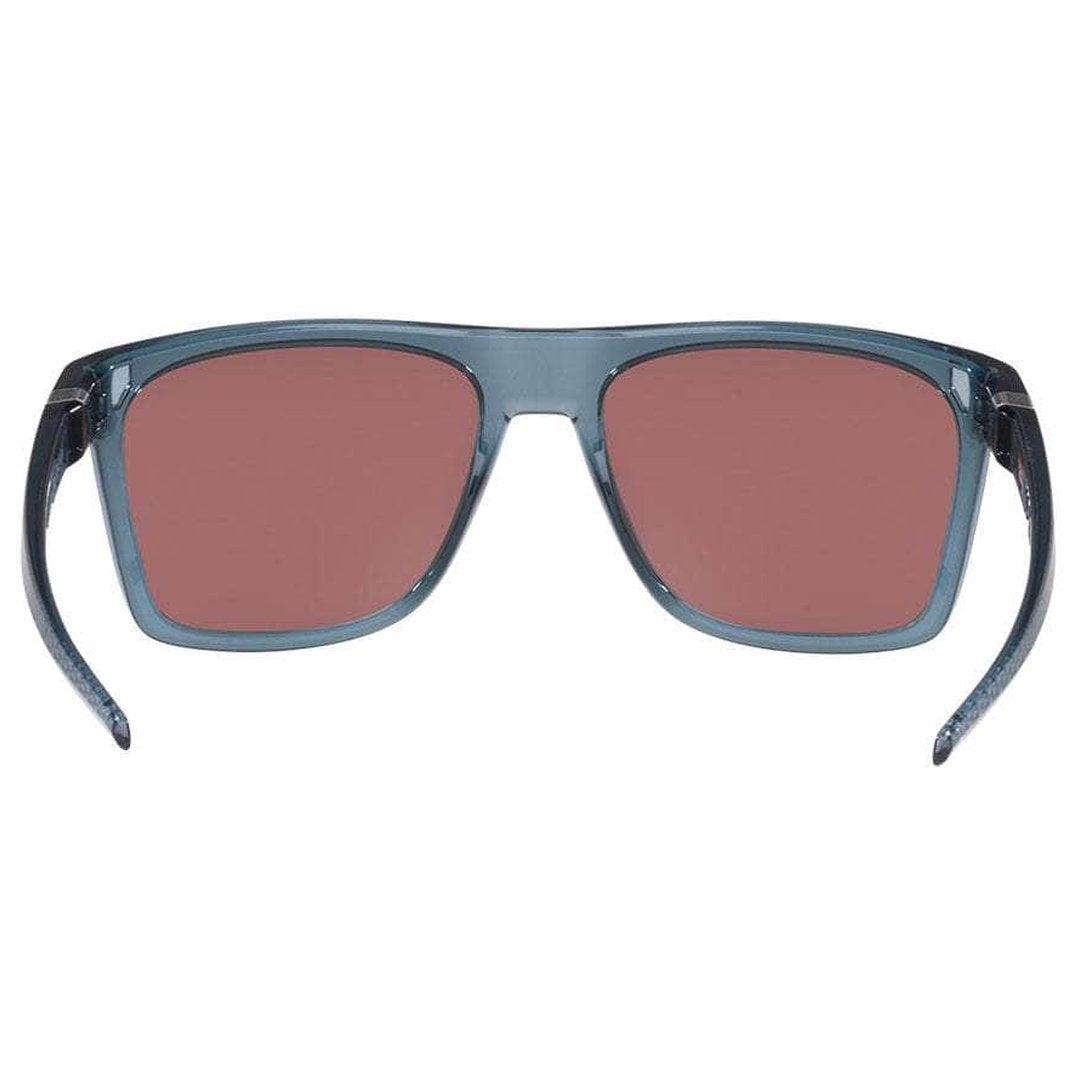 Oakley Leffingwell Sunglasses Crystal  Black Prizm deep Water S2AS