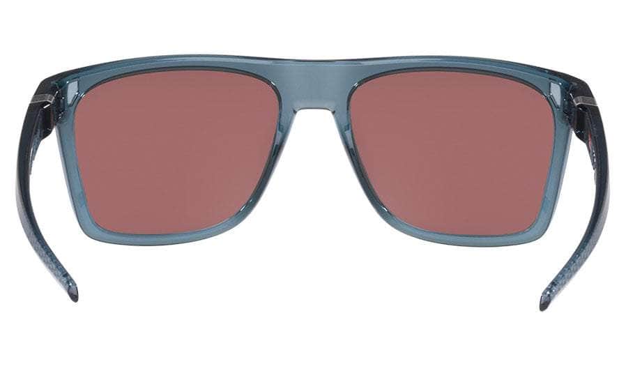 Oakley Leffingwell Sunglasses Crystal  Black Prizm deep Water S2AS