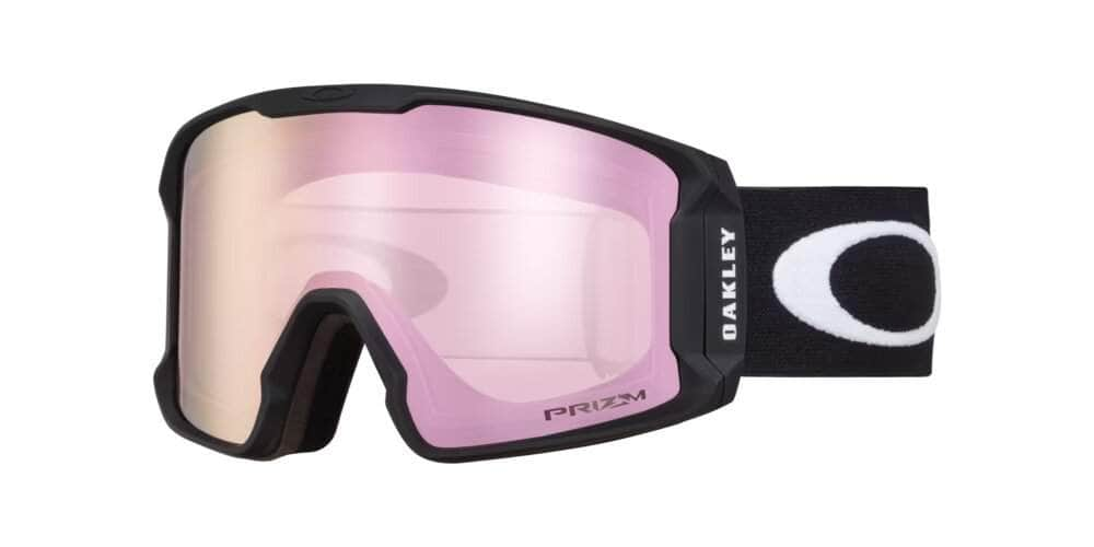 OAKLEY LINE MINER MATTE BLACK PRIZM SNOW HI PINK S2AS