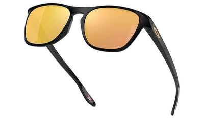 Oakley Manorburn Sunglasses (Polished Black with Prizm Rose Gold) OAKLEY