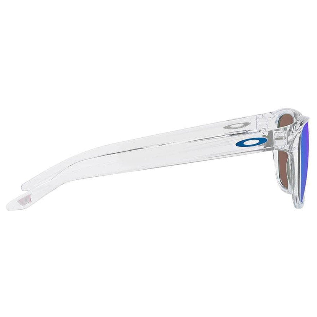 Oakley Manorburn Sunglasses (Polished clear with Prizm Sapphire) S2AS