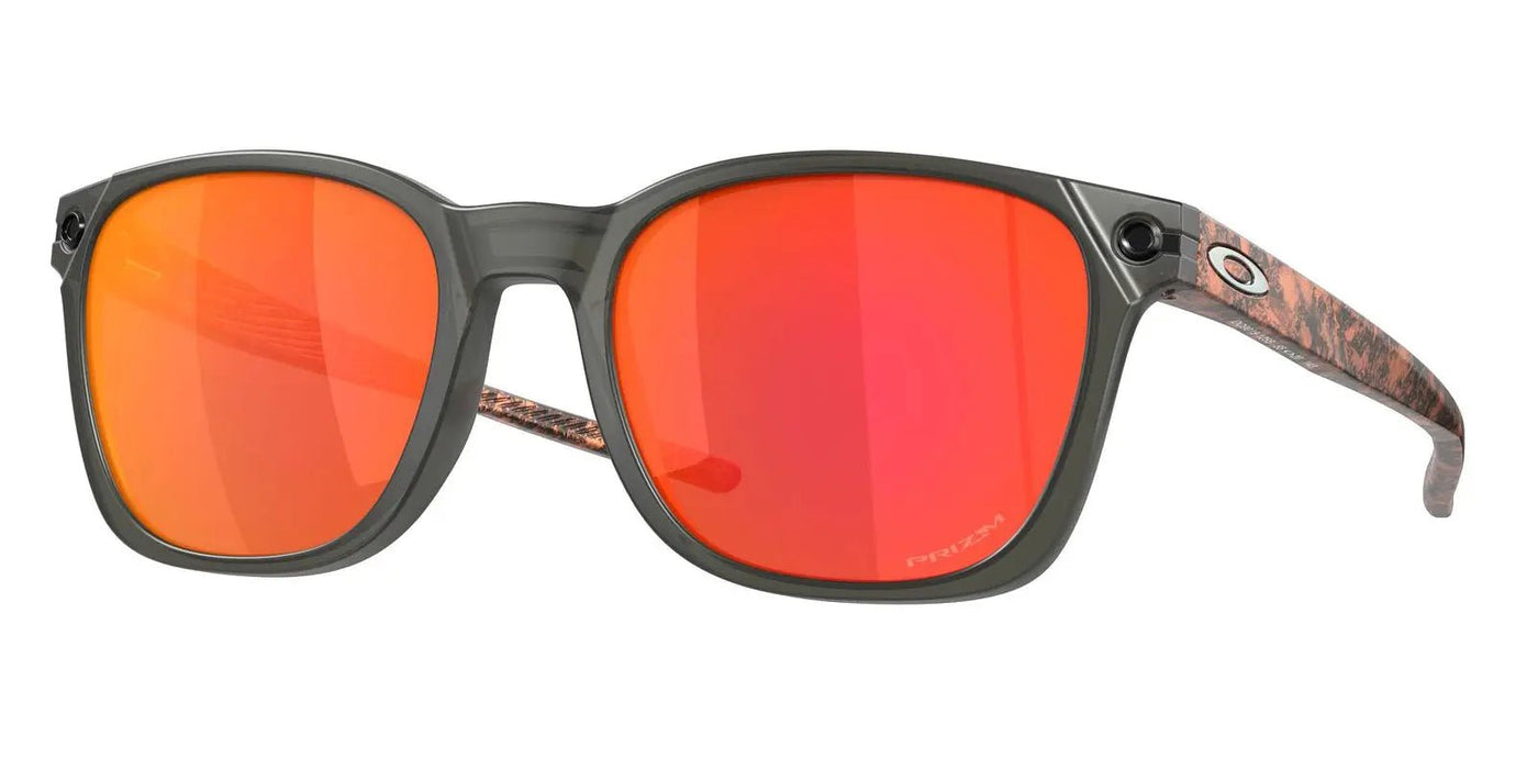 Oakley Objector Sunglasses (Matte Grey Smoke with Prizm Ruby) OAKLEY