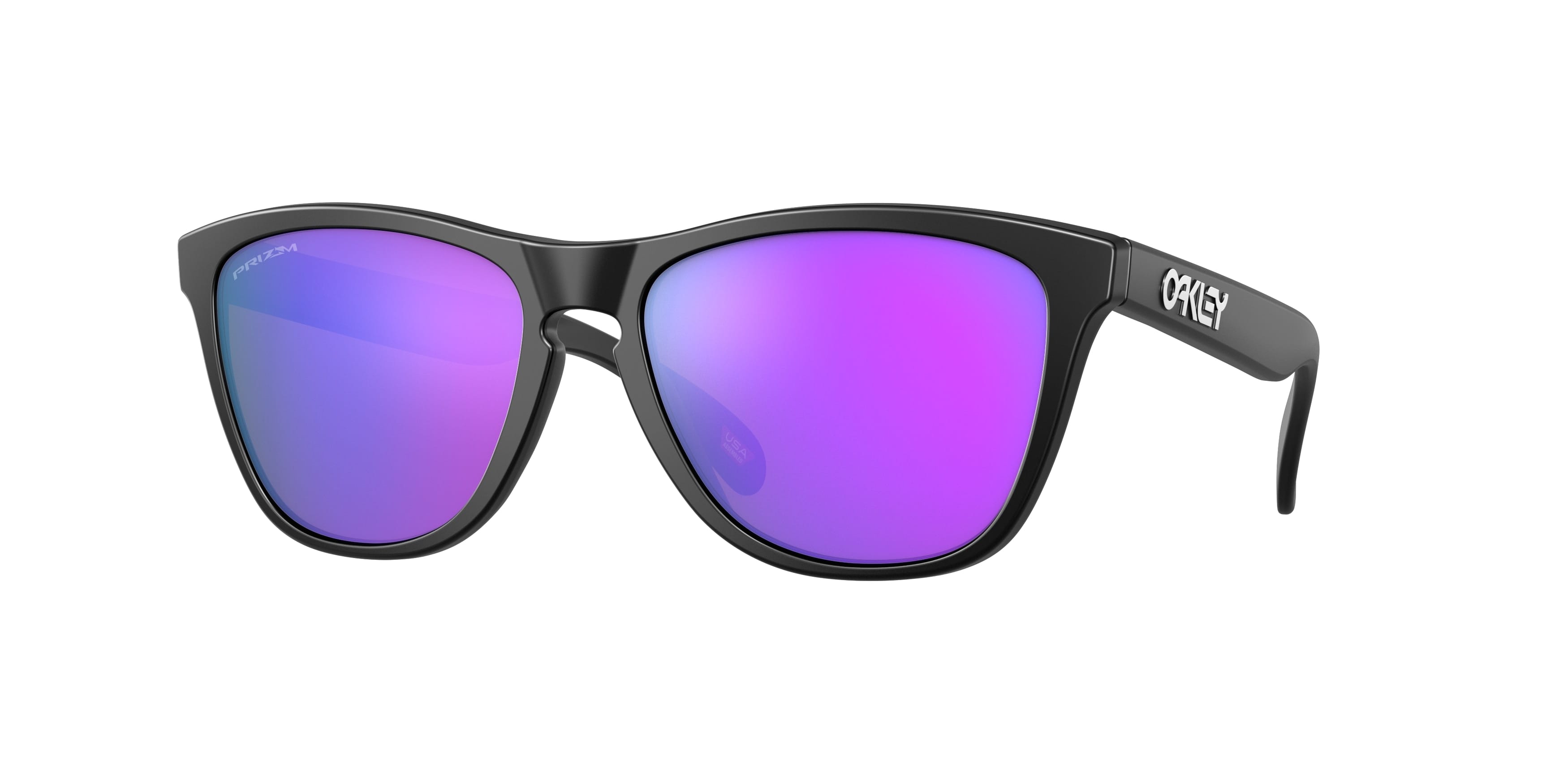 Oakley OO9013 Frogskins Sunglasses Matte Black OAKLEY