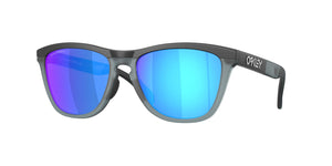 Oakley OO9284 Frogskins Range Sunglasses Crystal Black Surface2Air Sports