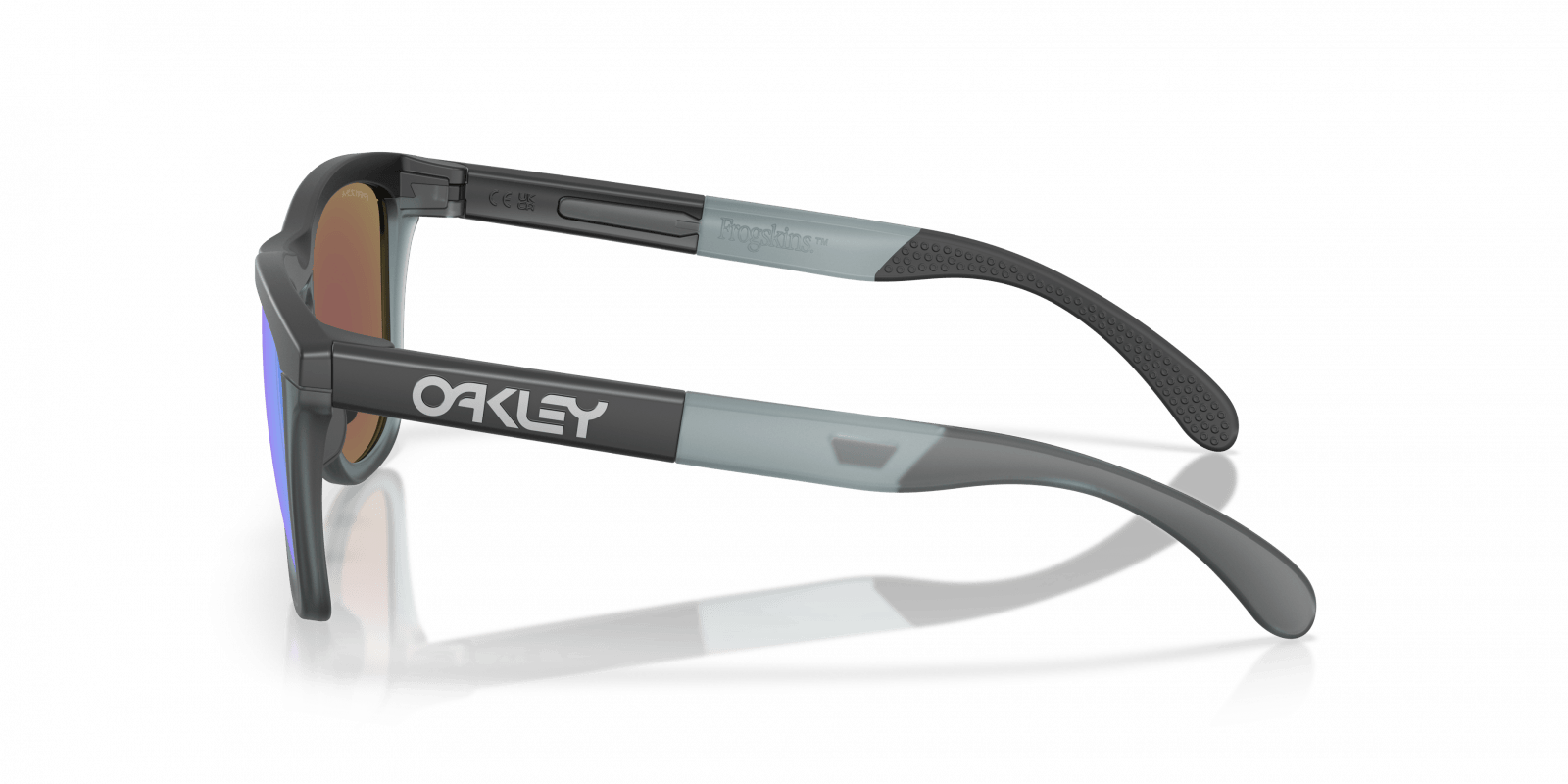 Oakley OO9284 Frogskins Range Sunglasses Crystal Black Surface2Air Sports