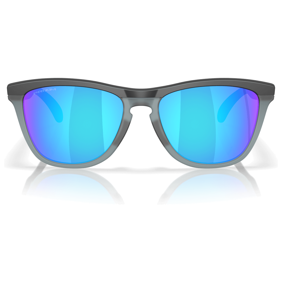 Oakley OO9284 Frogskins Range Sunglasses Crystal Black Surface2Air Sports