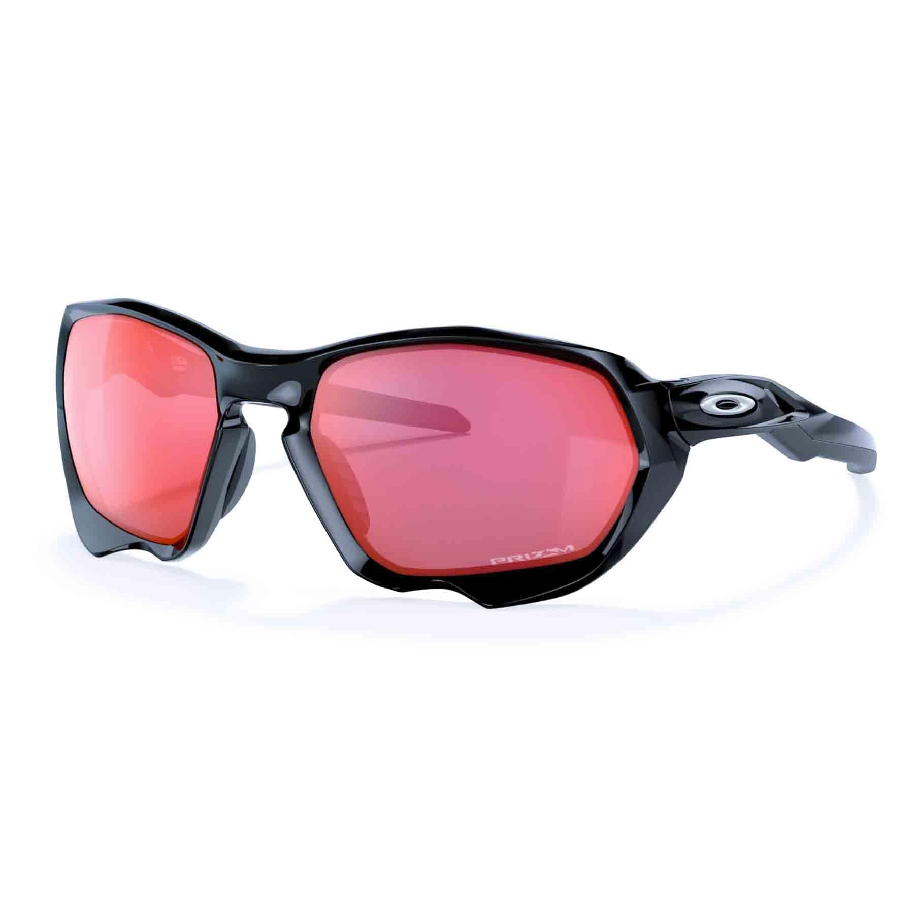 Oakley Plazma Sunglasses Black Ink With Prizm Trail Torch S2AS