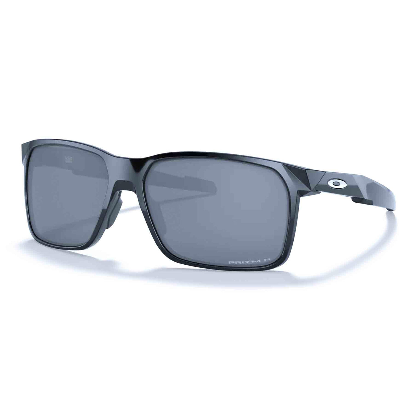 Oakley Portal X Sunglasses Polished Black With Prizm Black Polarized OAKLEY