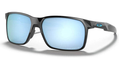 Oakley Portal X Sunglasses (Polished Black with Prizm Deep water Polarised) S2AS