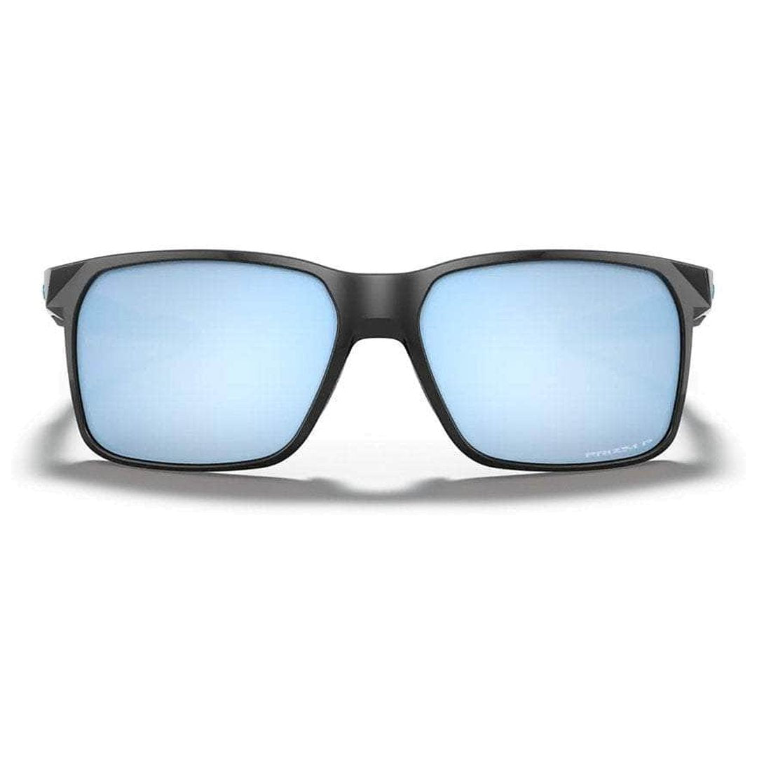 Oakley Portal X Sunglasses (Polished Black with Prizm Deep water Polarised) S2AS