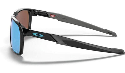 Oakley Portal X Sunglasses (Polished Black with Prizm Deep water Polarised) S2AS