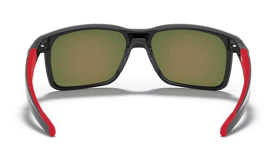 Oakley Portal X Sunglasses (Polished Black with Prizm Ruby Polarised) S2AS