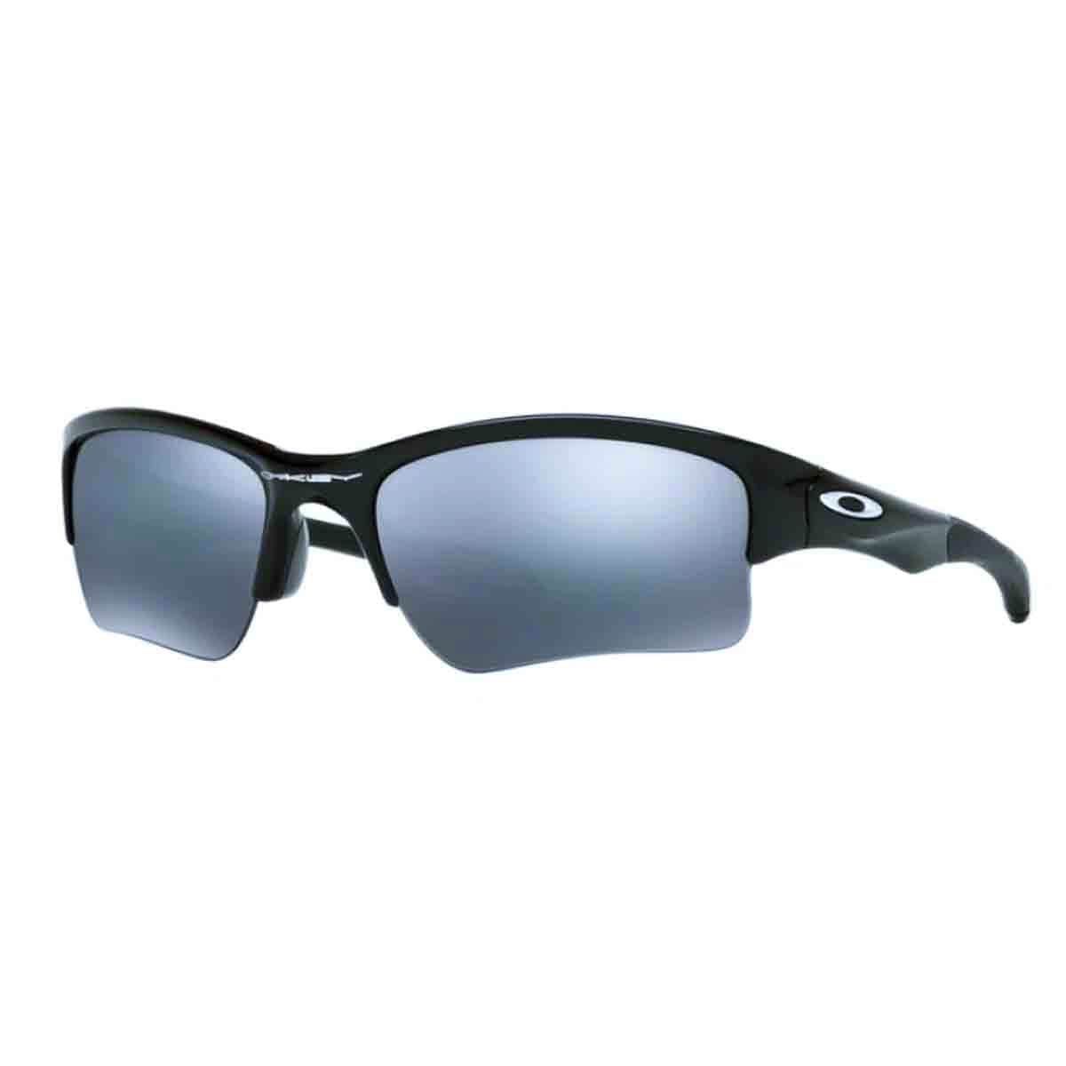 Oakley Quarter Jacket Sunglasses (Polished Black With Black Iridium) S2AS