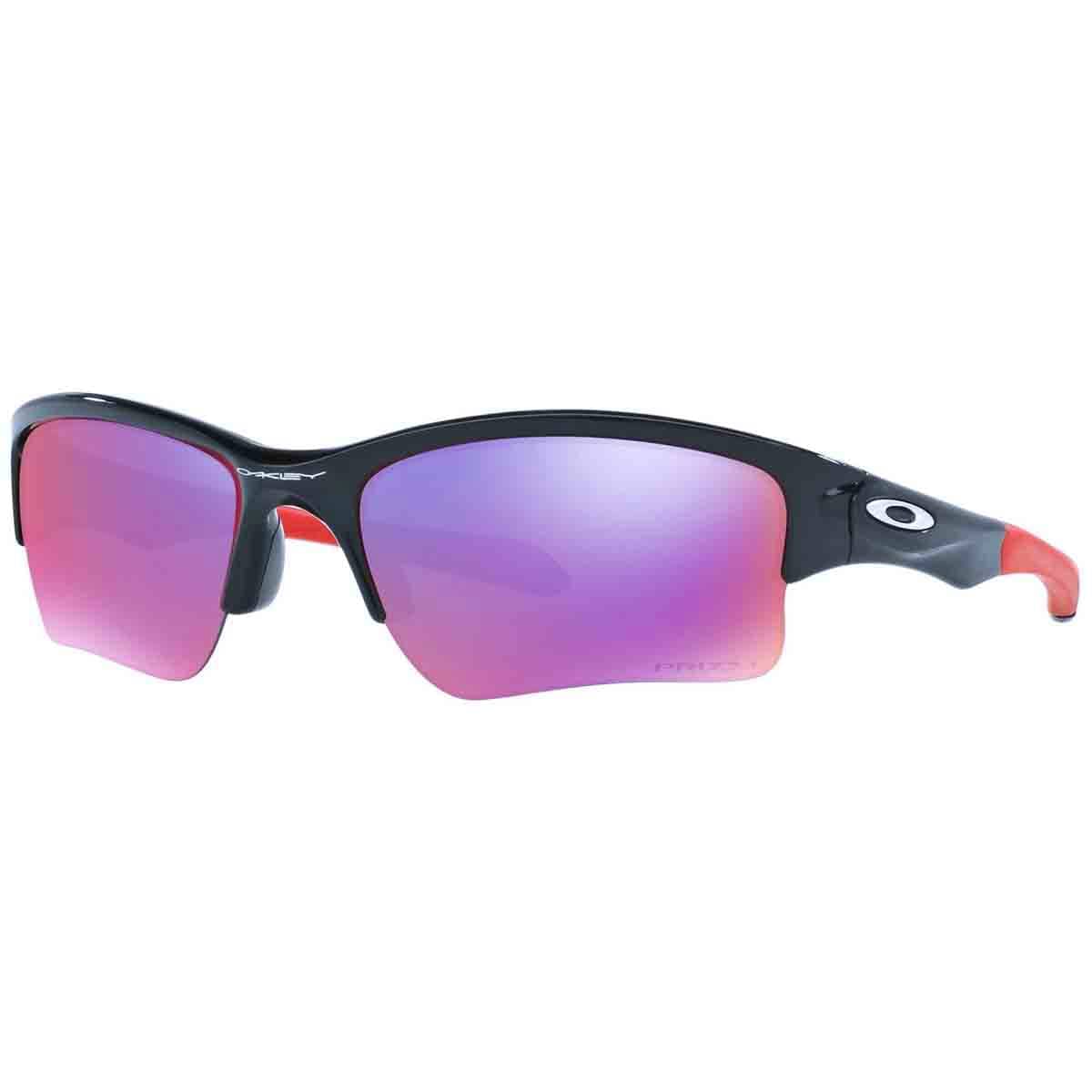 Oakley Quarter Jacket Sunglasses (Polished Black With Prizm Road) S2AS