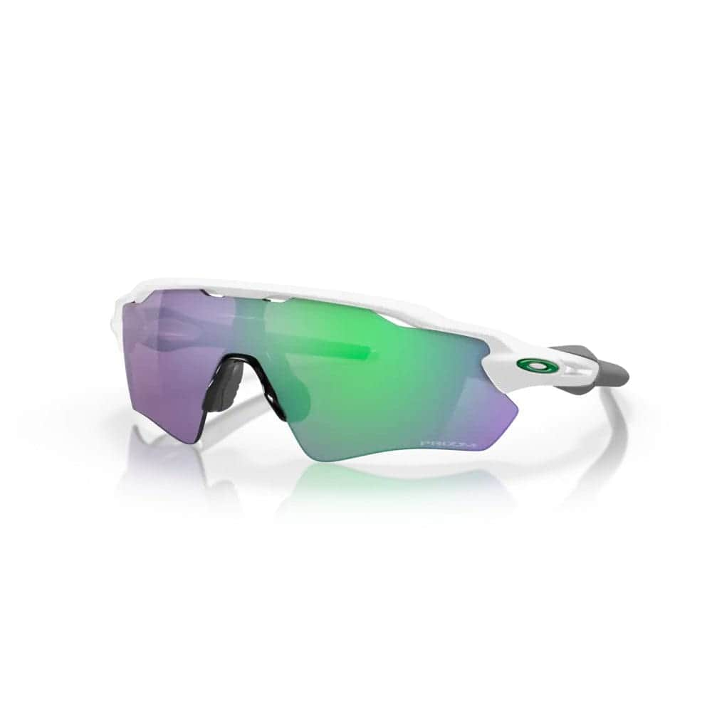 Oakley Radar EV Path Sunglasses Polished White With Prizm Jade S2AS