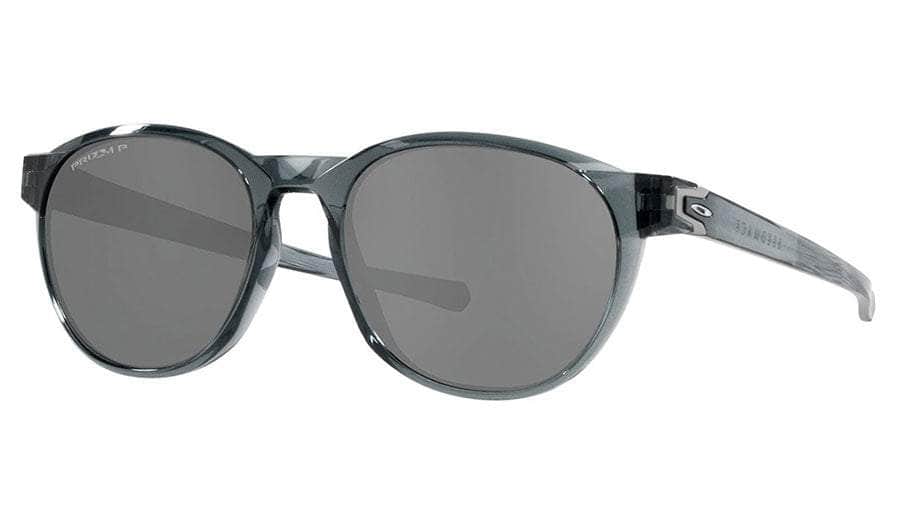 Oakley Reedmace Sunglasses (Crystal black with Prizm Black Polarised) S2AS