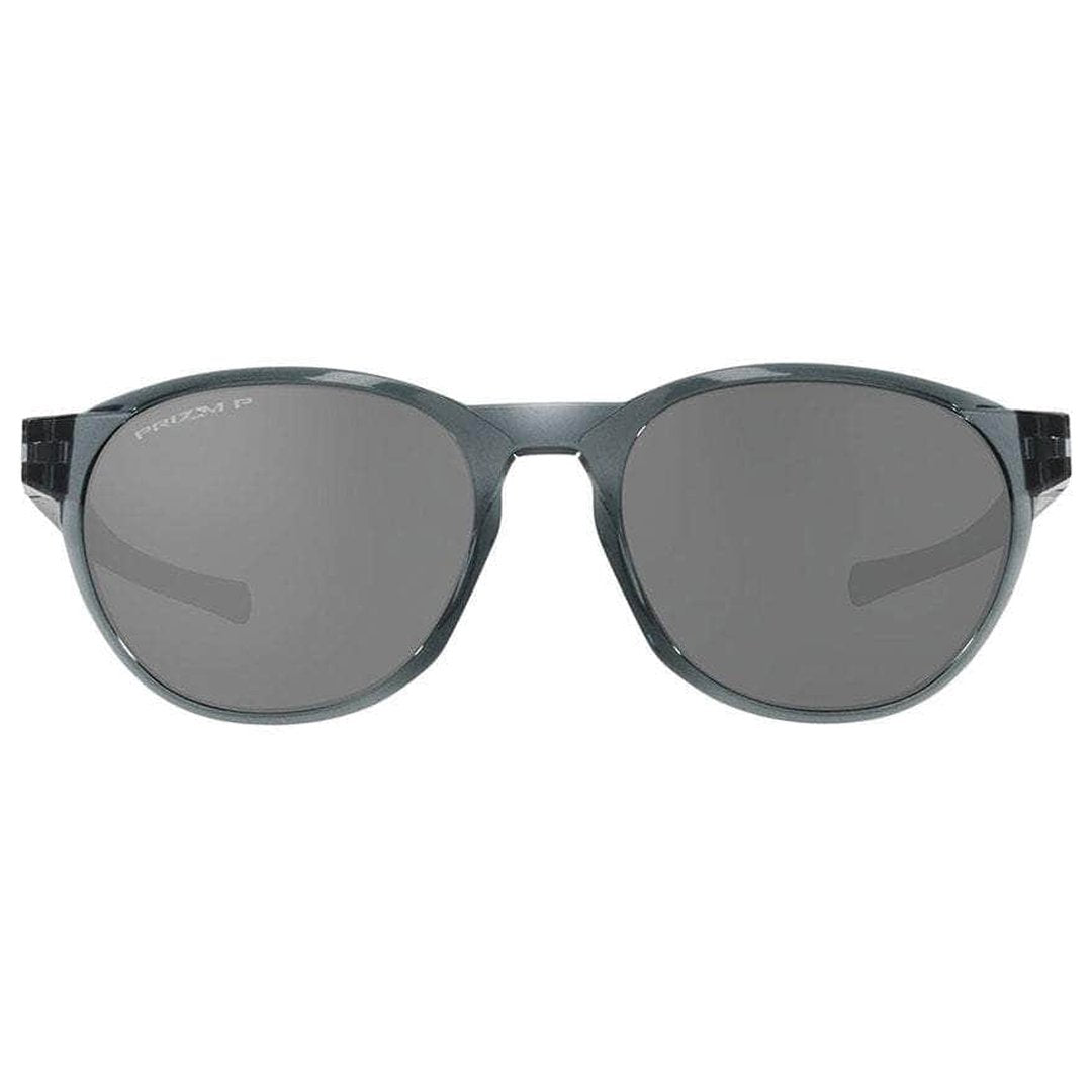 Oakley Reedmace Sunglasses (Crystal black with Prizm Black Polarised) S2AS