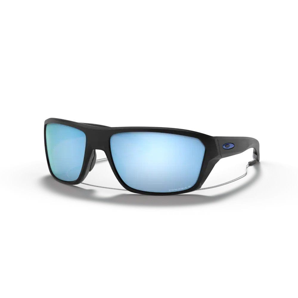 Oakley Split Shot Sunglasses Matte Black With Prizm Deep Water Polarized OAKLEY