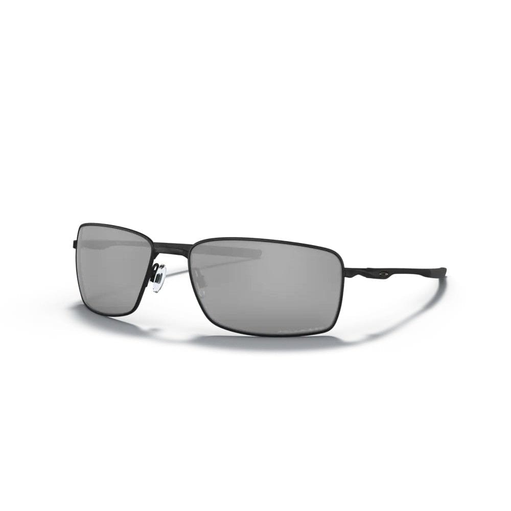 Oakley Square Wire Sunglasses Carbon With Matte Black With Black Iridium Polarized OAKLEY