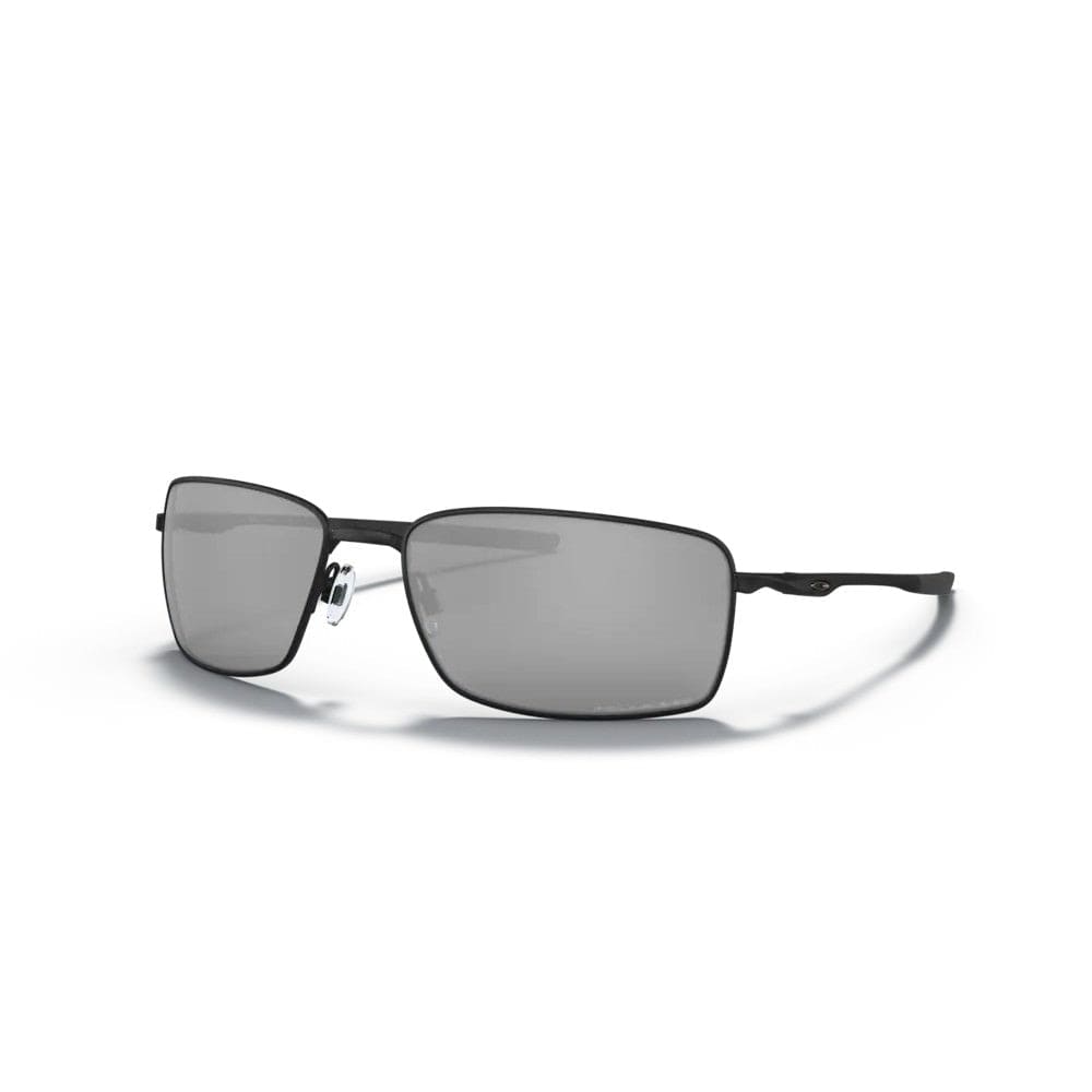 Oakley Square Wire Sunglasses Carbon With Matte Black With Black Iridium Polarized S2AS