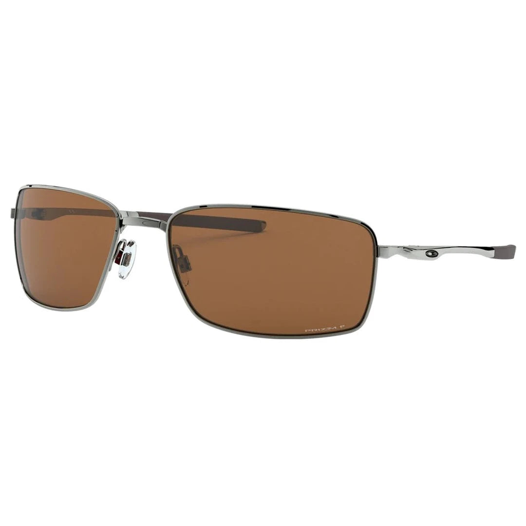 Oakley Square Wire Sunglasses (Tungsten with Tungsten Iridium Polarised) S2AS