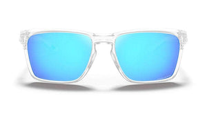 Oakley Sylas Sunglasses (Polished Clear with Prizm Sapphire) S2AS