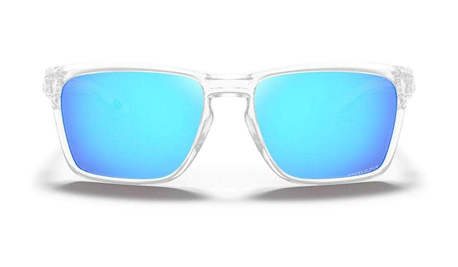 Oakley Sylas Sunglasses (Polished Clear with Prizm Sapphire) S2AS