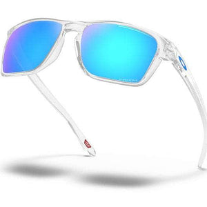 Oakley Sylas Sunglasses (Polished Clear with Prizm Sapphire) S2AS