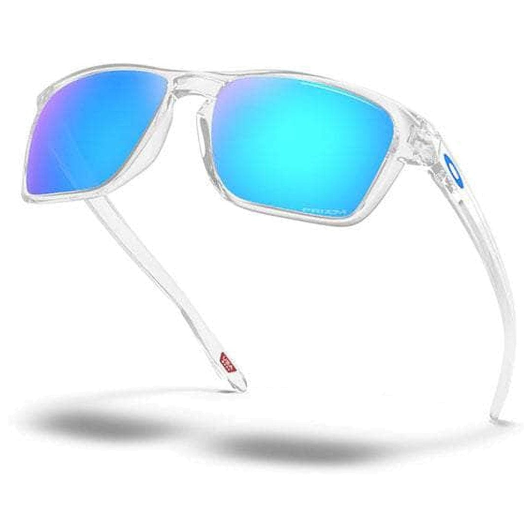 Oakley Sylas Sunglasses (Polished Clear with Prizm Sapphire) S2AS
