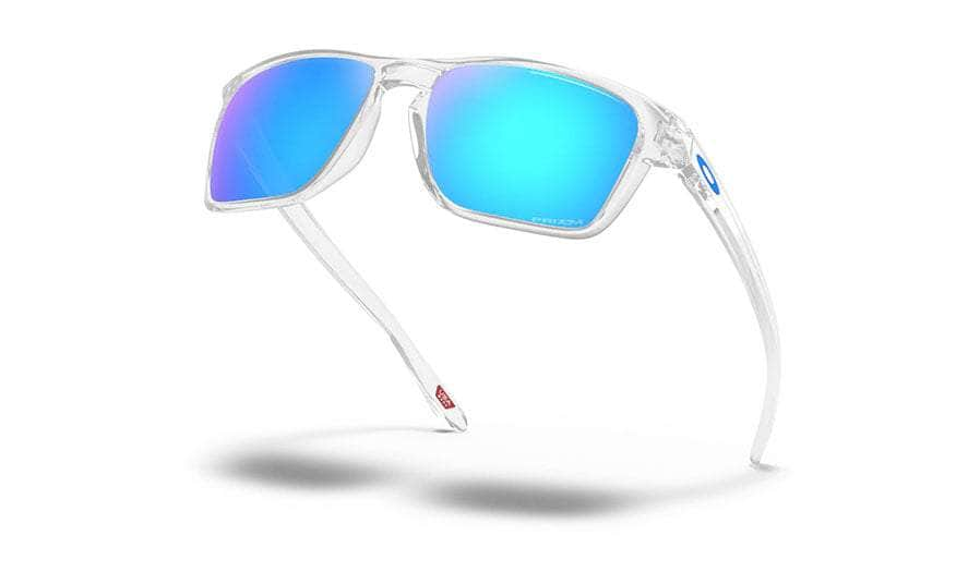 Oakley Sylas Sunglasses (Polished Clear with Prizm Sapphire) S2AS