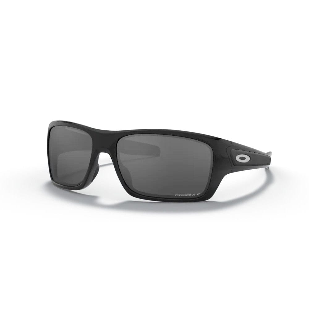 Oakley Turbine Sunglasses Polished Black With Prizm Black Polarized S2AS