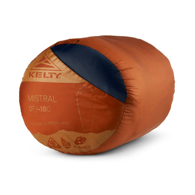 Kelty Mistral 0°F Sleeping Bag – Cold-Weather Synthetic Sleeping Bag