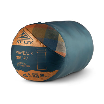 Kelty Wayback 20°F Sleeping Bag – Lightweight, 3-Season Down Bag