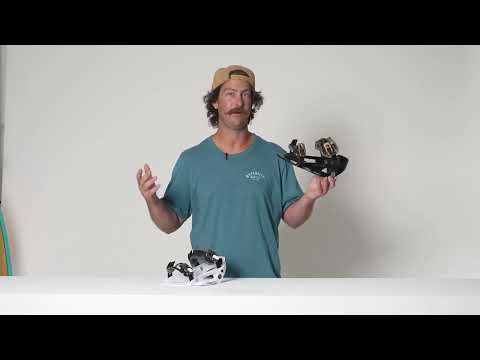 2024 Hyperlite System Lowback Chassis Wakeboard Bindings